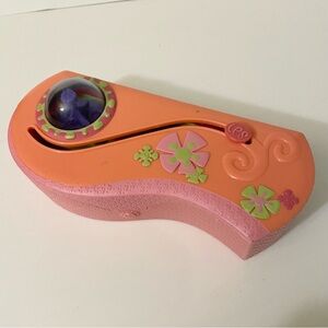 VTG 2007 Littlest Pet Shop Teeniest Tiniest Pencil Case Playset LPS Hasbro